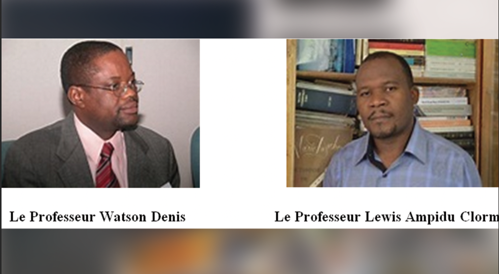 La recherche documentaire en Histoire en Haïti : regards croisés des enseignants- chercheurs Watson Denis et Lewis Ampidu Clorméus